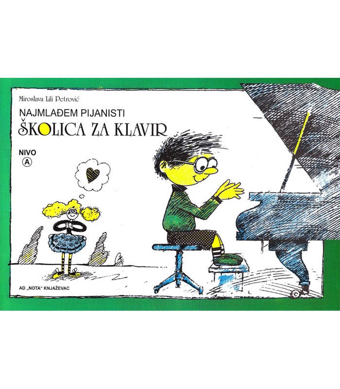 Školica za klavir nivo A