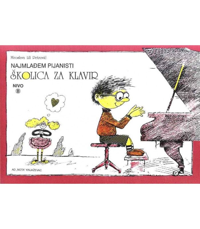Školica za klavir  nivo B