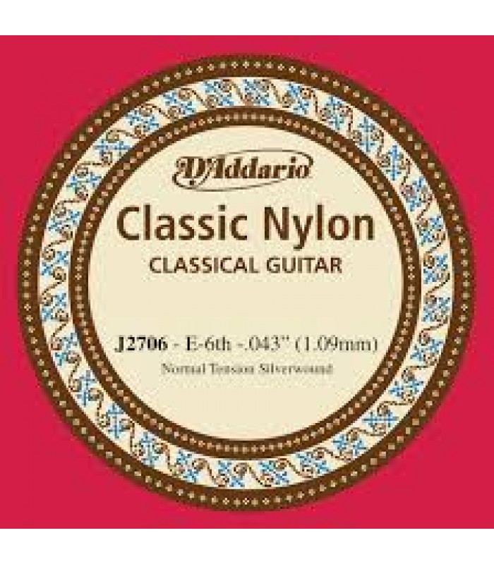 D'Addario J2706 E-6TH